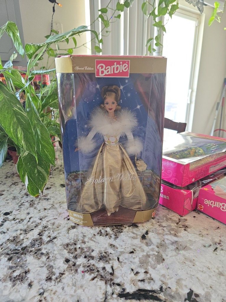 Special edition barbie golden waltz