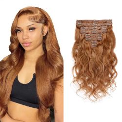 Human hair extensions