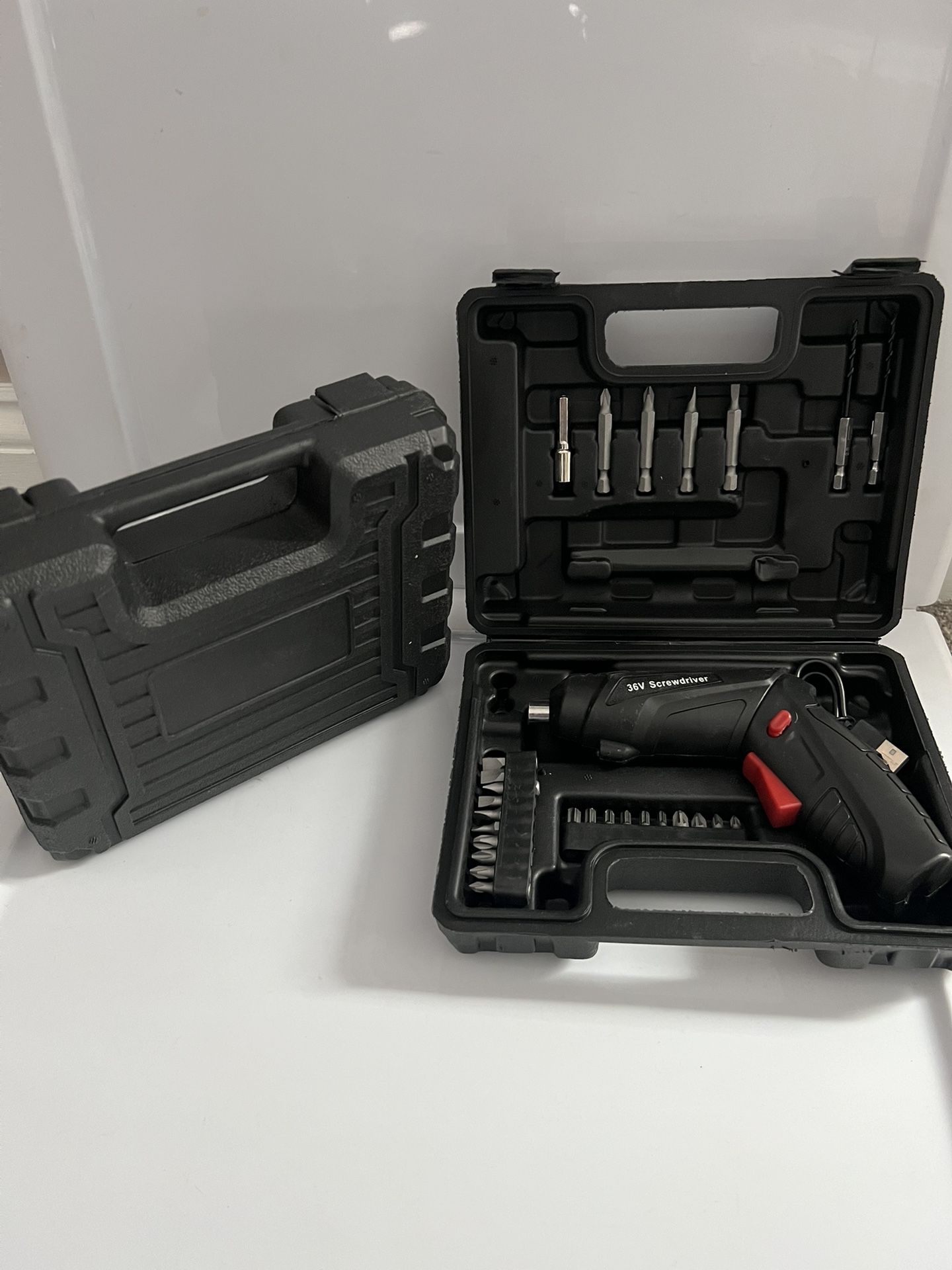 ** NEW ** USB Rechargeable Mini Cordless Drill Screwdriver Kit