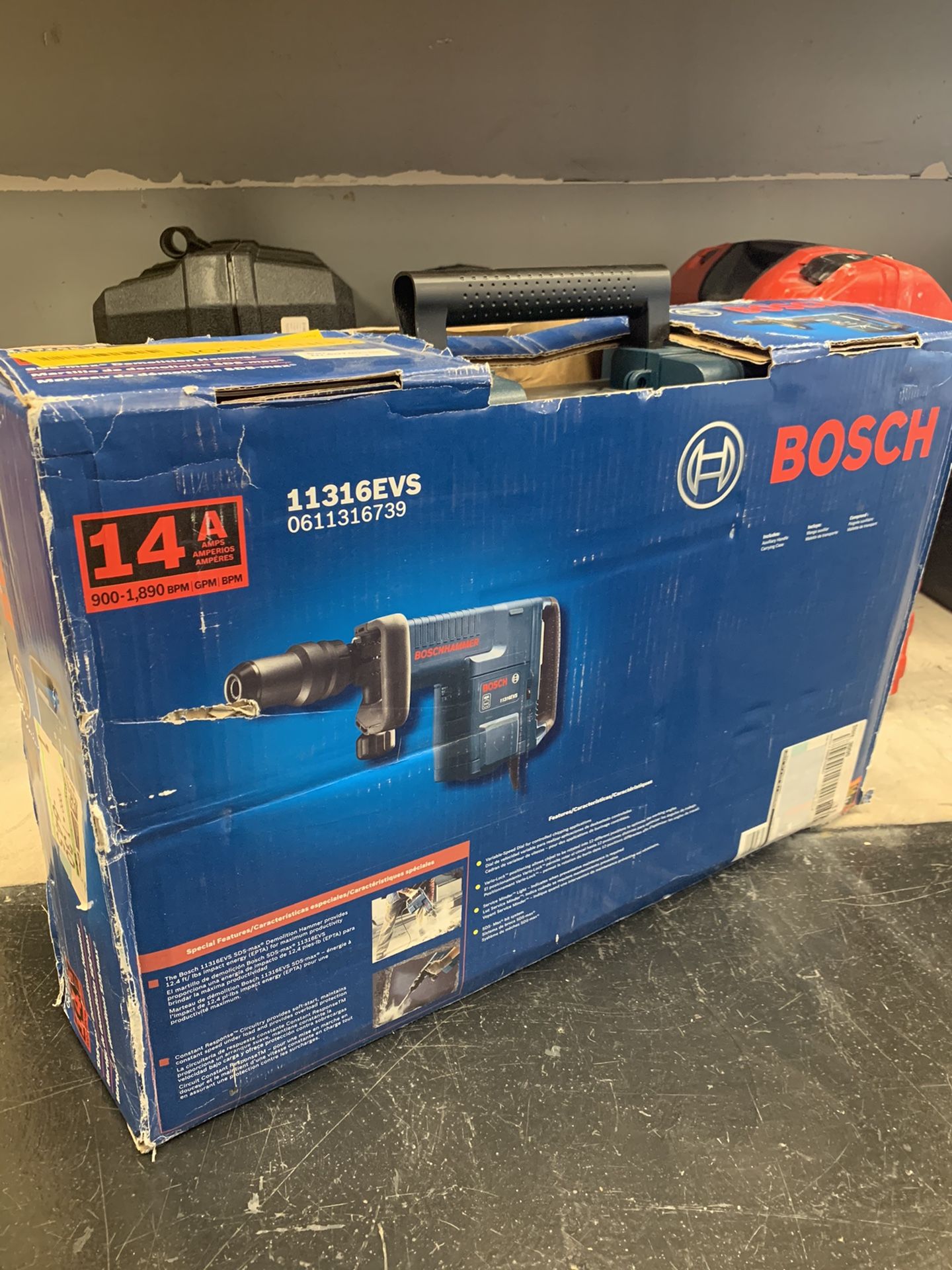 BOSCH Demolition Hammer Gun