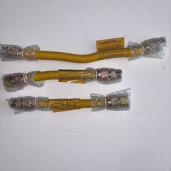 18”, 12” & 12” Gas Flex Connectors