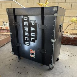 Vintage Drum Trap Case Anvil Fiber Case