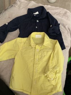 Infant long sleeve dress shirts
