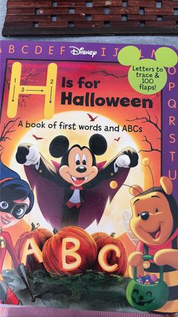 Disney H Is for Halloween Kids Book