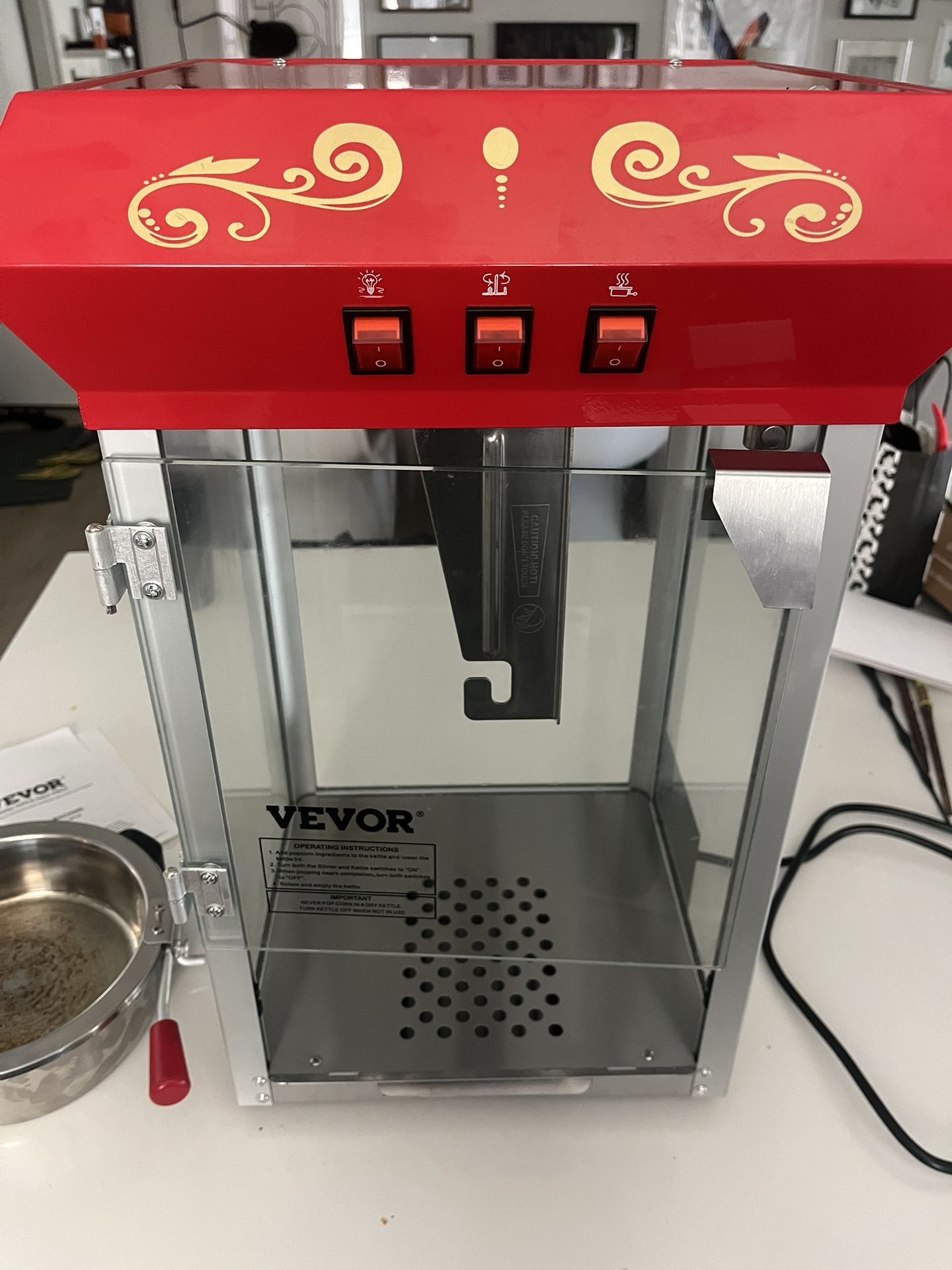 Popcorn Popper Machine - Countertop