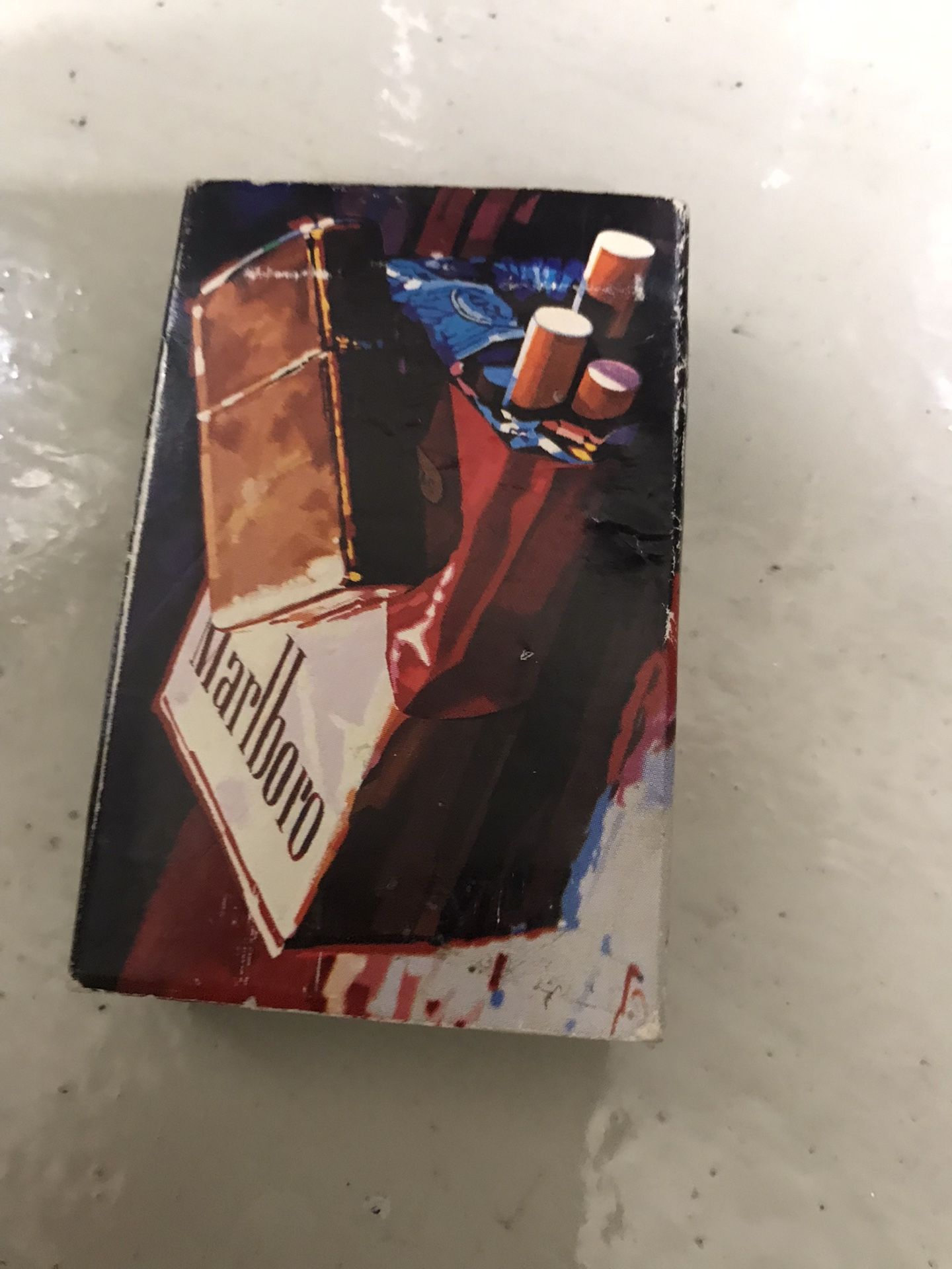 Marlboro Brass Zippo lighter 2002