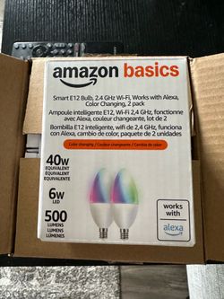 Amazon Basic Candle E12 Bulbs