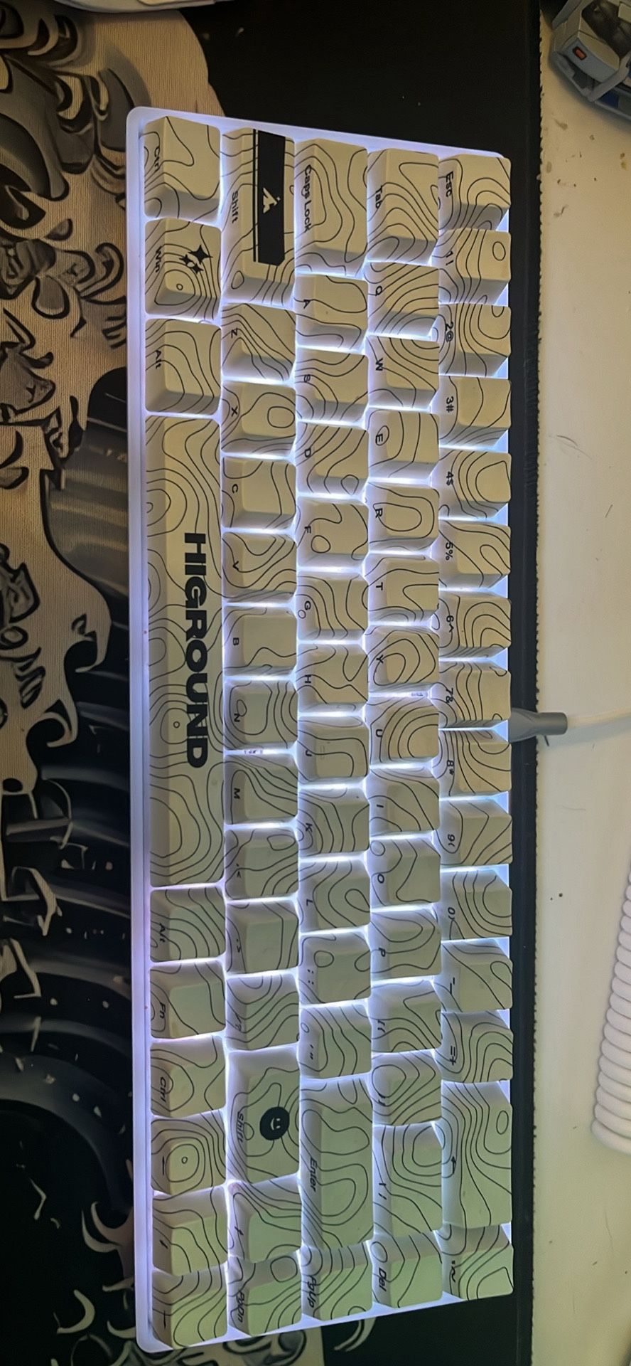 High Ground Keyboard With Cable