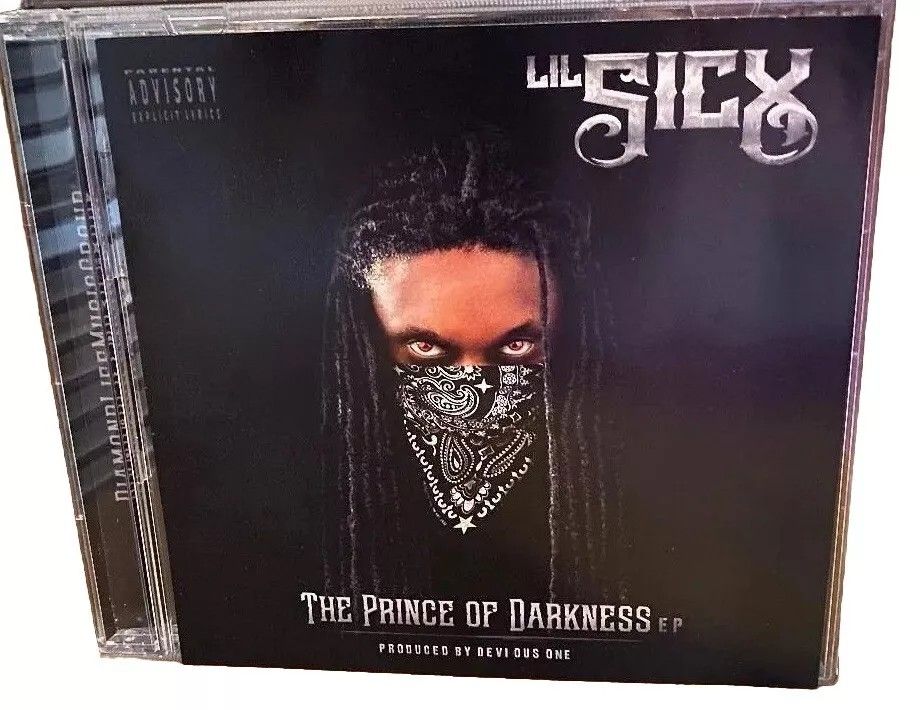 New Lil Sicx The Prince Of Darkness EP CD Cali Norcal Horrcore Rap Siccness