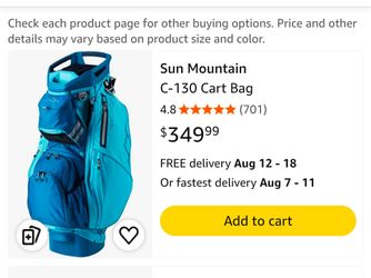 Golf bags, Wingman 2 caddie speaker, Voice Caddie 2