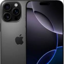Brand New iPhone 16 Pro Max 256gb Titanium Black