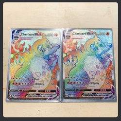 2 Rainbow Charizard VMAX for TRADE