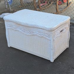 wicker trunk