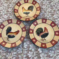 Home interiors Platos de gallos
