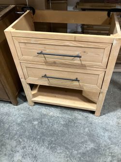 30" Solid Wood Bathroom Vanity (Scratches)