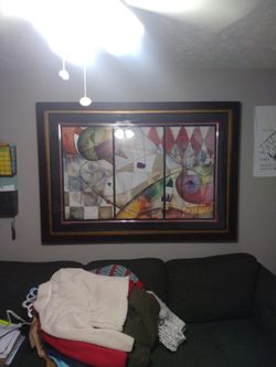 Art Work Well Framed. Willing To Barter Or Sell
