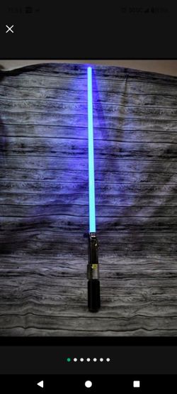 Hasbro Star Wars 2007 Lightsaber Blue 
Works Great