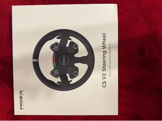 Moza CS v2 steering wheel