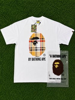 Bape x Burberry white tee