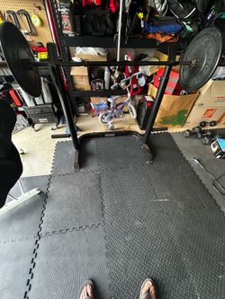 Marcy adjustable bar holder