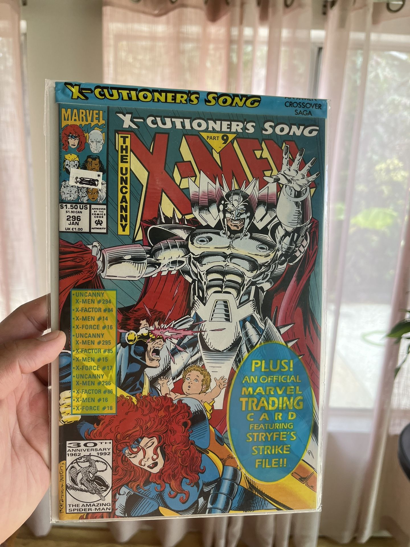 MARVEL COMICS: X-cutioner’s song part 9 X-Men THE UNCANNY comic mint condition