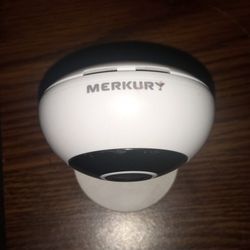 Merkury Innovations Smart WiFi 720P Camera with Voice Control, Requires 2.4GHz WiFi, White