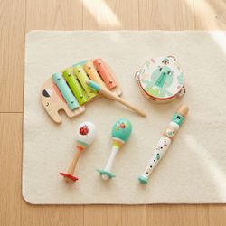 Brand New Kids Wooden Musical Instrument Set – Montessori Xylophone & Percussion Toys