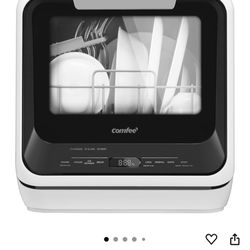 Comfee 17-in Portable Countertop dishwasher