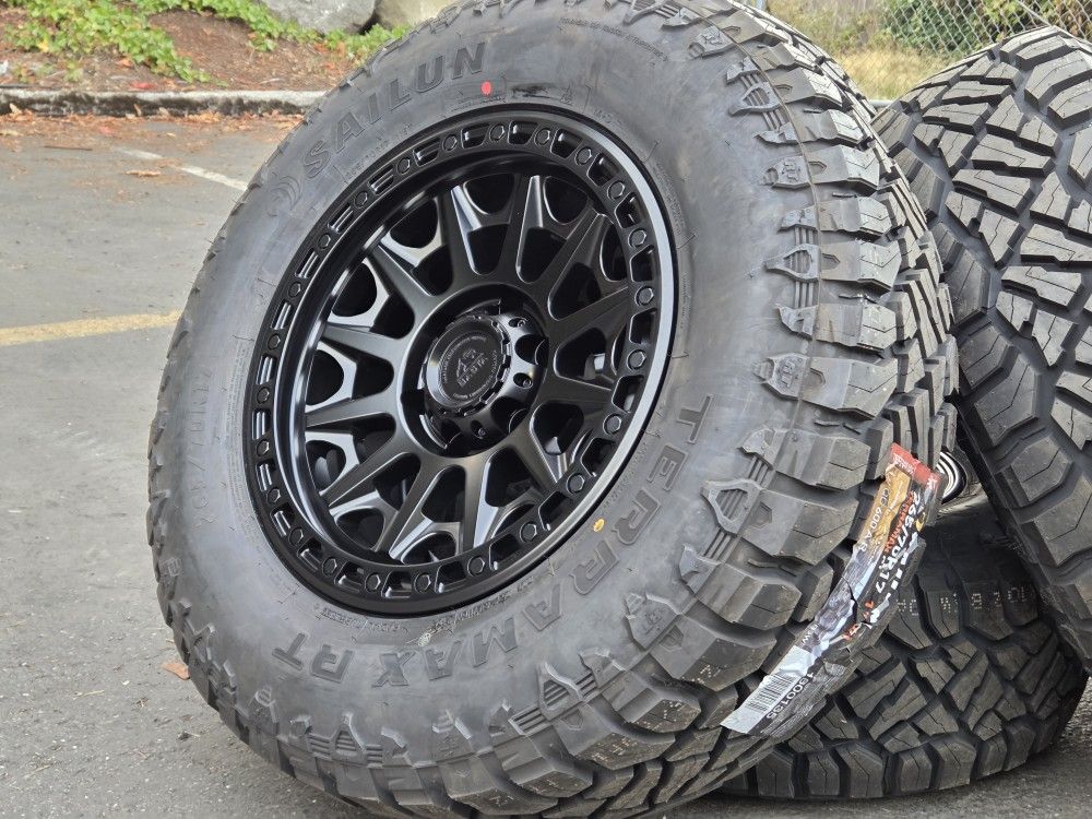17" BASTA RF2 wheels Sailun RT tires Toyota Tacoma 4Runner Tundra Lexus