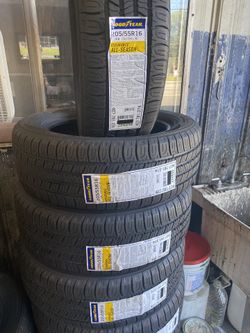 SET GOODYEAR ASSURANCE 205/55/16 BRAND NEW 50,000 MILES GUARANTY $350 PRICE INCLUDES PROFESSIONAL INSTALLATION AND TAX
