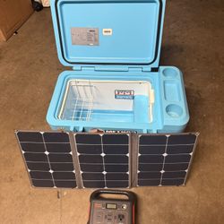 Iceco Fridge/jackery300 Solar Generator