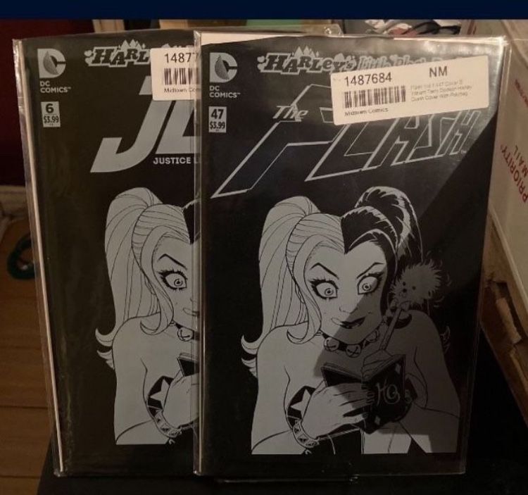 Harleys Little Black Book | JLA , The Flash | Poly bag