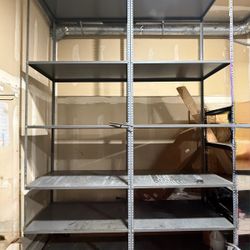 Large Tall Heavy Duty Shelves. $100