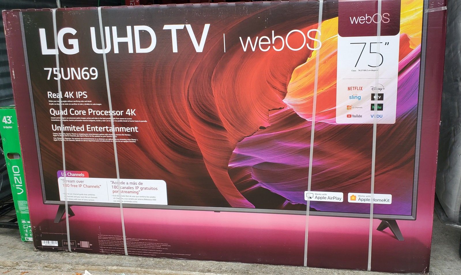 LG 75" 4K UHD 2160P Smart TV 75UN69 2020 Model! BRAND NEW IN BOX! PRICE FIRM!!