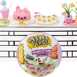 NWT MGA Miniverse Make It Mini Spring Series 2 – DIY Resin Mini Food Collectible