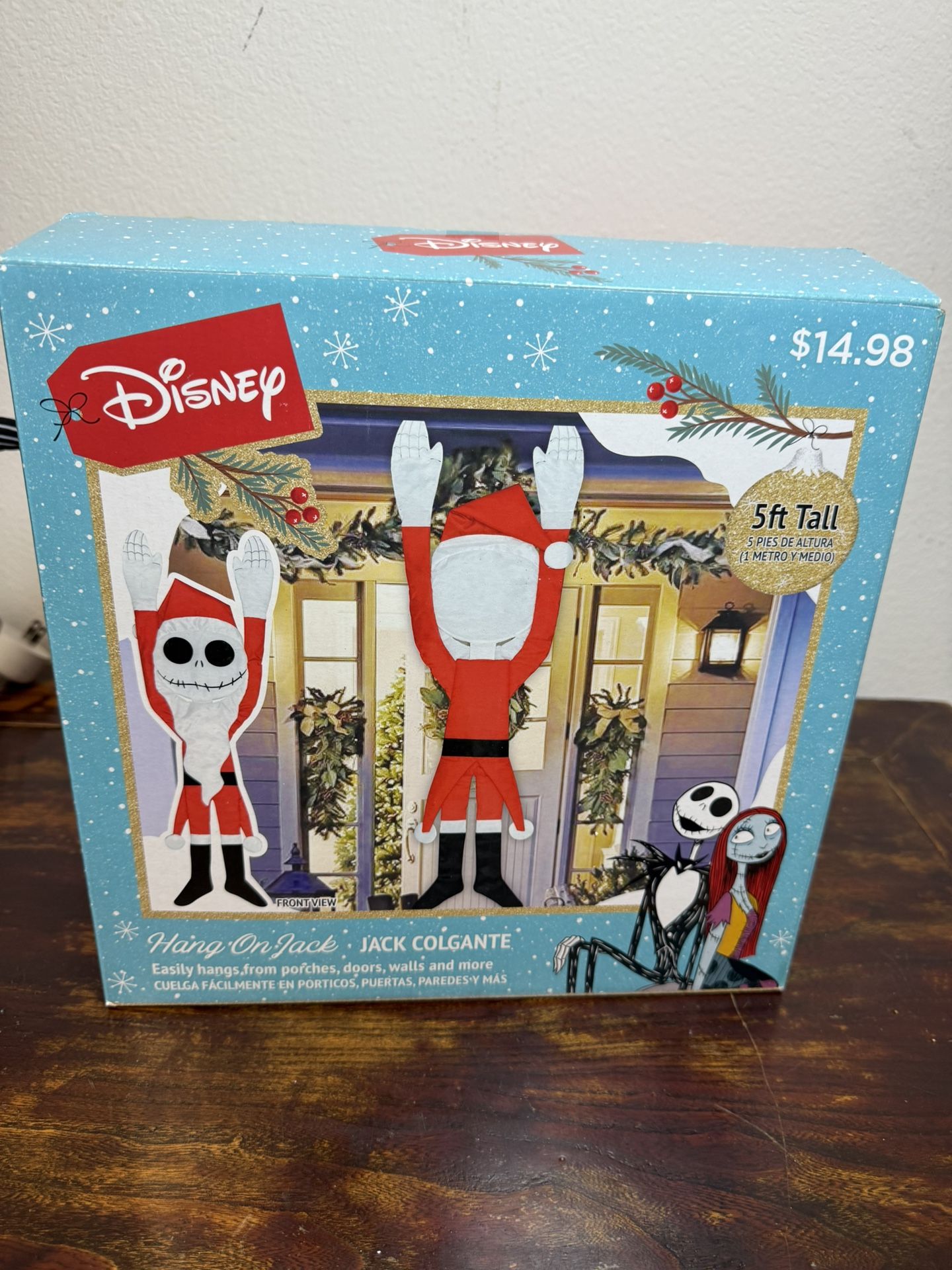 🔥Funko Mega Pop! Plush Santa Jack Skellington NBC Nightmare Before Christmas 