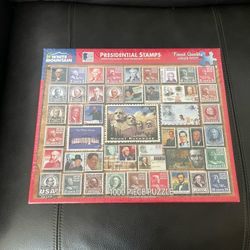 Presidential Stamps Puzzle