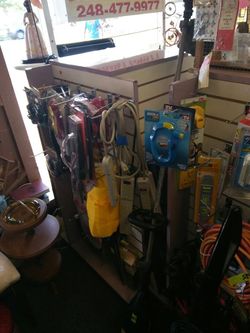 Business shelving units.