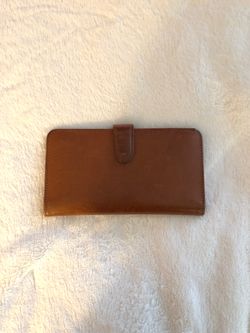 Coach wallet/checkbook cover