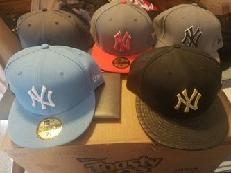 Yankee fitted hats
