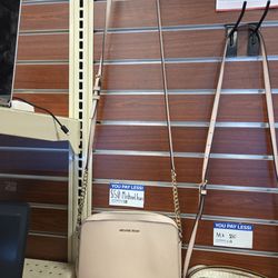 Pale pink Michael kors purse