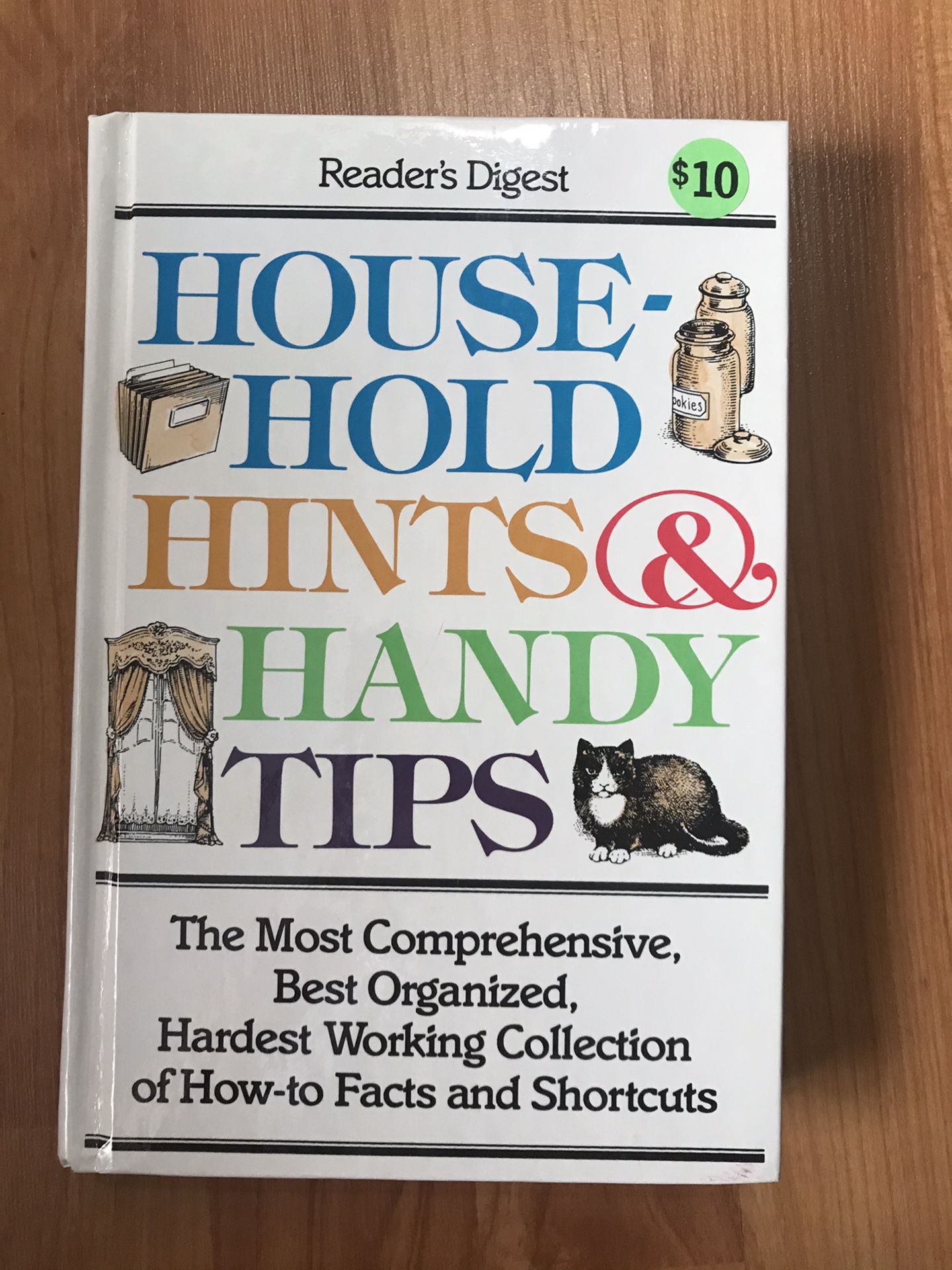 Household handy tips book