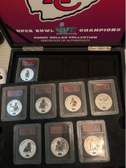 Kansas city chiefs super bowl LVII coin collection