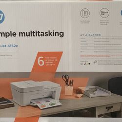 New In Box HP Deskjet Printer - Copier - Scanner - Fax Machine Model 4152e - Make Offer