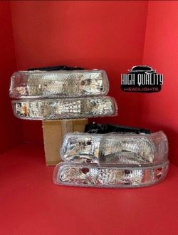 Chevy Silverado 1999. 2002 headlights.