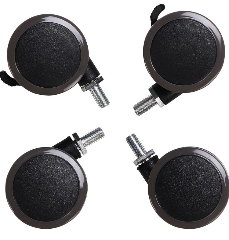 FlexiSpot Height Adjustable Desk Leg Casters Wheels Set of 4 pcs