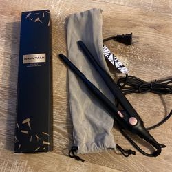 Pencil Flat Iron for Short Hair, Pixie Cut and Bangs