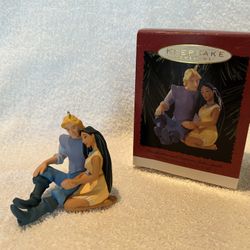 Pocahontas And Captain John Smith Hallmark Ornament