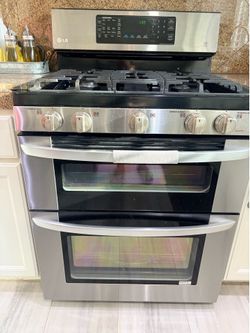 LG Double Oven Gas Range