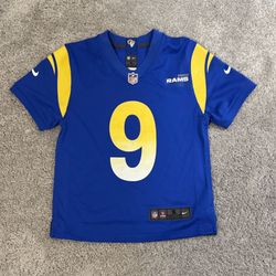Nike Blue Yellow Rams Jersey 